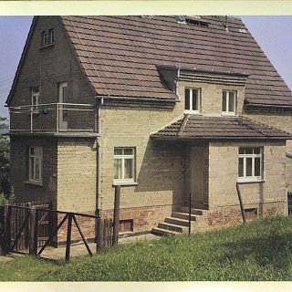 Bild1412 Das unverputzte Fasoldsche Anwesen in der Brunnenstrasse.