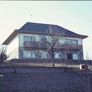 Bild0306 November 1971. Fam. Anders Schanzenweg; Blick von der Talstrasse aus.